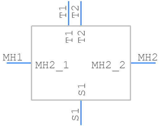 PJRAS1X2S03 - Switchcraft - PCB symbol