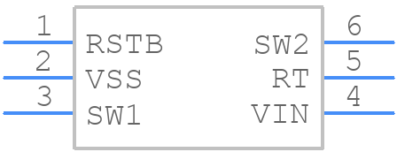 XC6190AN158R-G - Torex - PCB symbol