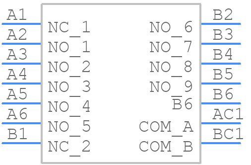 MRK206 - NKK Switches - PCB symbol