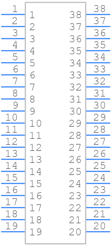 DF10-31S-2DSA(68) - Hirose - PCB symbol