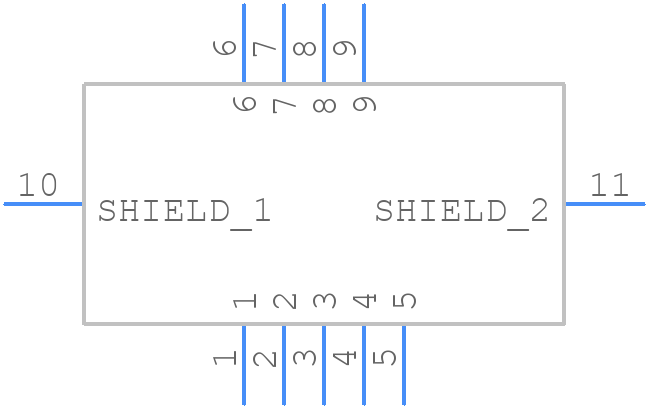 K22X-E9S-N30 - Kycon - PCB symbol
