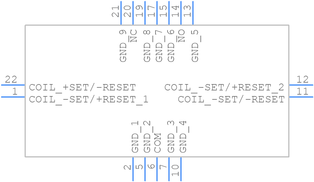 1-1462051-2 - TE Connectivity - PCB symbol