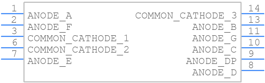 SC10-11EWA - Kingbright - PCB symbol