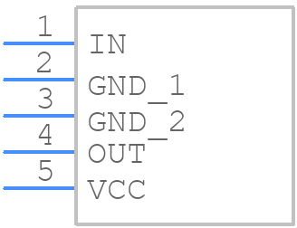 LA4425F-E - onsemi - PCB symbol