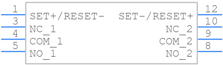 V23079F1101B301 - TE Connectivity - PCB symbol