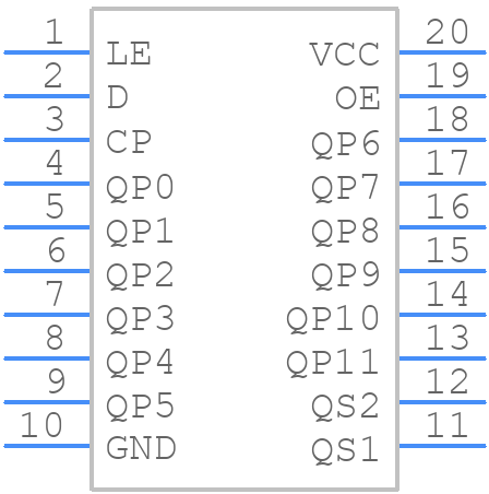 NPIC6C4894D-Q100Y - Nexperia - PCB symbol