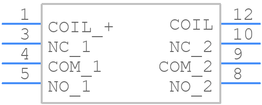 V23079G2001X071 - TE Connectivity - PCB symbol