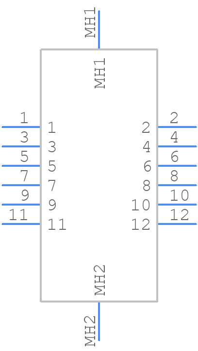 1379114-1 - TE Connectivity - PCB symbol