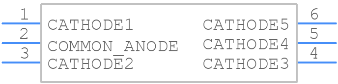 PESD3V3S5UD,115 - Nexperia - PCB symbol