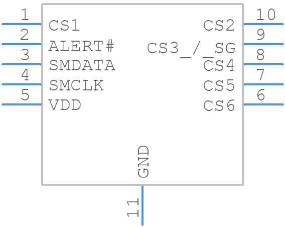 CAP1296-1-AIA-TR - Microchip - PCB symbol
