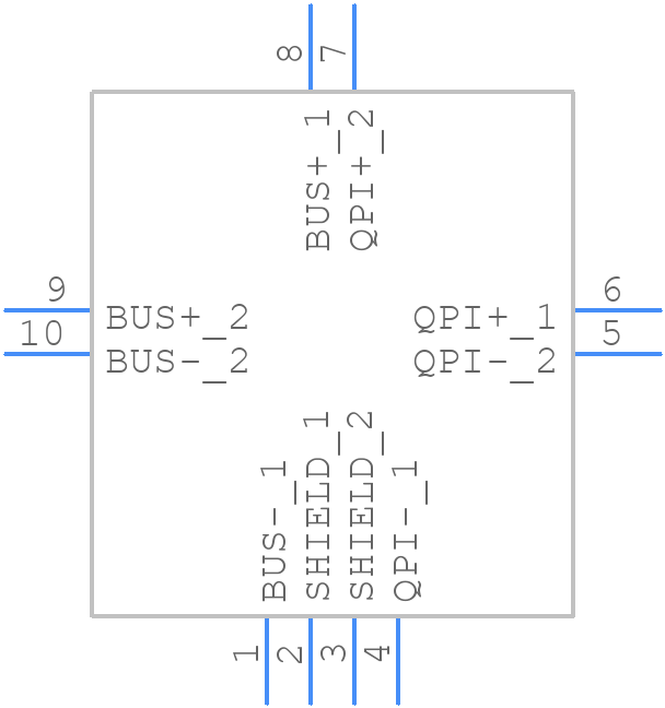 QPI-11LZ-01 - VICOR - PCB symbol