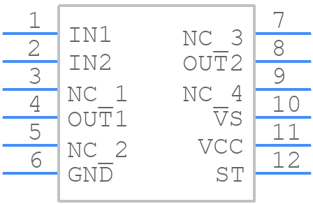 TA8429HQ(O) - Toshiba - PCB symbol