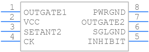 STSR2PMCD-TR - STMicroelectronics - PCB symbol