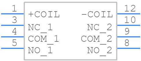 G6S-2F 5DC - OMRON Electronics - PCB symbol