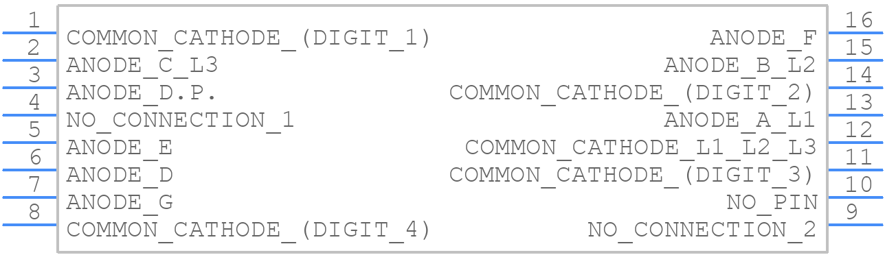 LTC-2723JD - Lite-On - PCB symbol