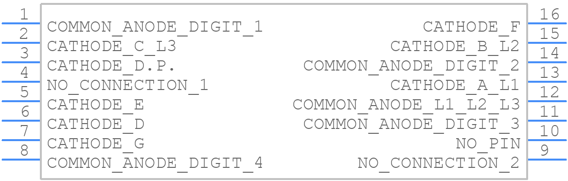 LTC-2623WC - Lite-On - PCB symbol