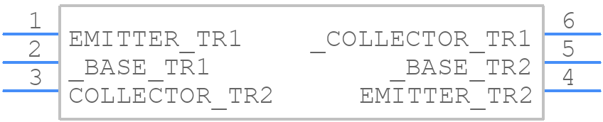 BCM847BS,115 - Nexperia - PCB symbol