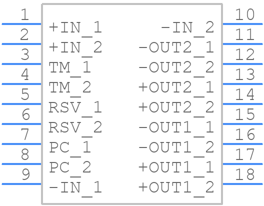 BCM48BF480T300A00 - VICOR - PCB symbol
