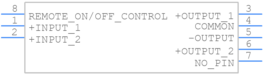 EC2EE26 - Cincon - PCB symbol