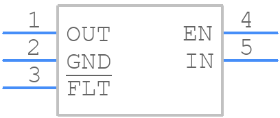 TPS2065DDBVT - Texas Instruments - PCB symbol