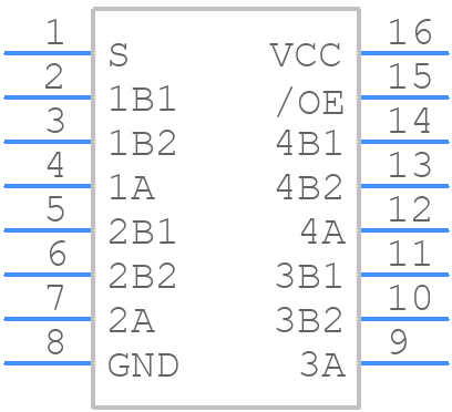 FSUSB22MTC - onsemi - PCB symbol