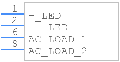 PS2401 - LITTELFUSE - PCB symbol