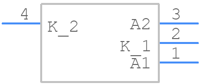 STTH16L06CG-TR - STMicroelectronics - PCB symbol