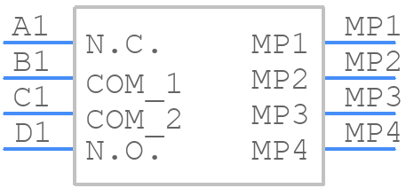 MCSSS-12LG - Multicomp Pro - PCB symbol