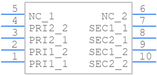 PA1577NL - Yageo Group - PCB symbol
