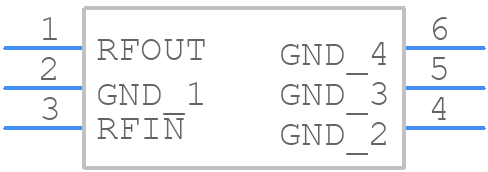 HMC313ETR - Analog Devices - PCB symbol