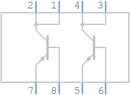 ZDT694TA - Diodes Incorporated - PCB symbol