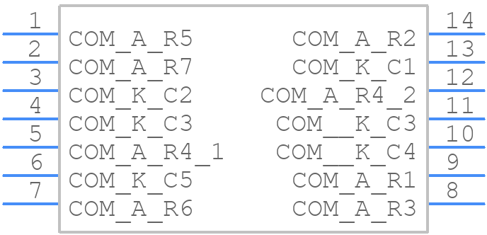 TC12-11SURKWA - Kingbright - PCB symbol