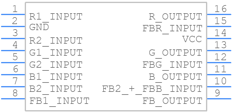 TEA5114A - STMicroelectronics - PCB symbol