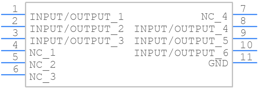 TCLAMP3302N - SEMTECH - PCB symbol