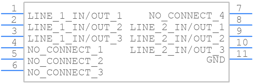 TCLAMP2502N - SEMTECH - PCB symbol