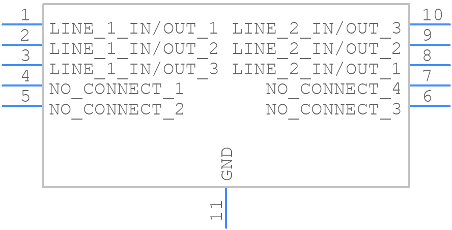 TCLAMP0602N.TCT - SEMTECH - PCB symbol