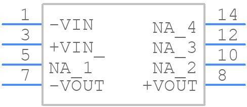 NTE0505MC - Murata Electronics - PCB symbol