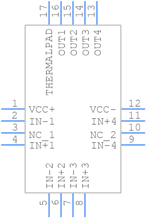 LM239QT - STMicroelectronics - PCB symbol