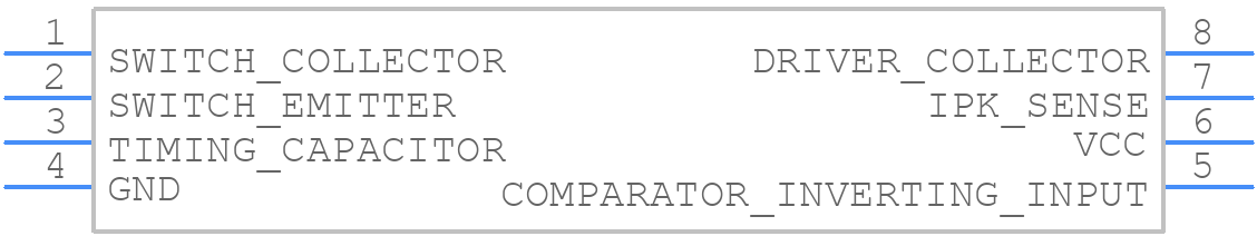 MC34063AD - onsemi - PCB symbol