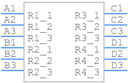 PTD904-1015K-B103 - Bourns - PCB symbol