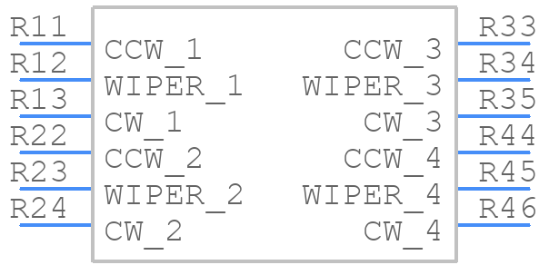 PTD904-1015P-B203 - Bourns - PCB symbol