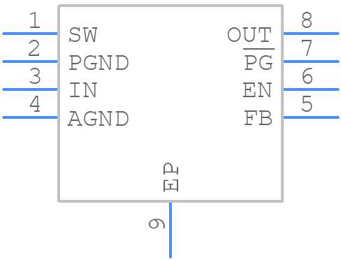 MIC2876-AYMT-TR - Microchip - PCB symbol