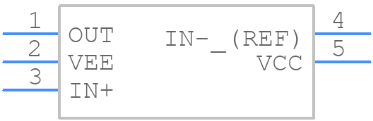 MAX9117EXK+T - Analog Devices - PCB symbol