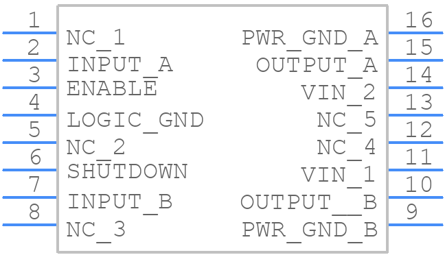 UC2708DWTR - Texas Instruments - PCB symbol