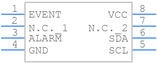DS1683S+ - Analog Devices - PCB symbol