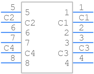 76STC04T - Grayhill - PCB symbol