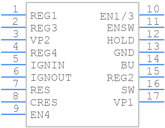 TDA3681J/N2S, 112 - Nexperia - PCB symbol