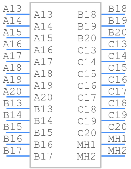 354116 - TE Connectivity - PCB symbol