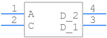 TLP227A(F) - Toshiba - PCB symbol