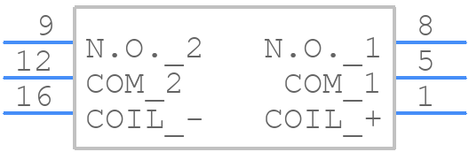 DSP2a-DC5V - Panasonic - PCB symbol